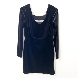 BCBGeneration Black Velvet Dress